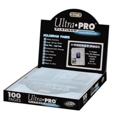 Ultra Pro - Feuilles de Protèges Cartes x100 -
