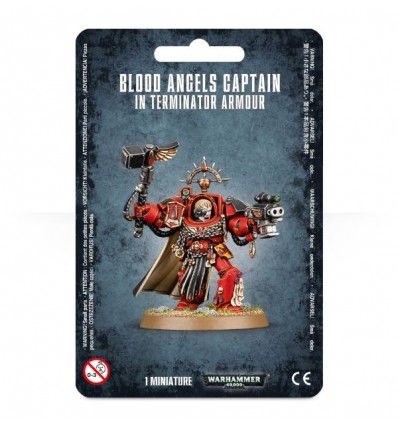 [Blood Angels] Blood Angels Captain In Terminator Armour