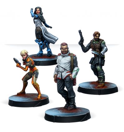 Infinity - Agents of the Human Sphere. RPG Characters set
