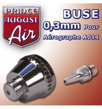 Aiguille & Buse 0,3 pour aérographe A011