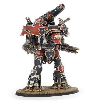 Adeptus Titanicus - Warbringer Nemesis Titan with Quake Canon