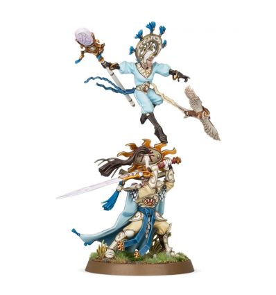 Lumineth Realm-lords - Ellania et Ellathor, Eclipsian Warsages