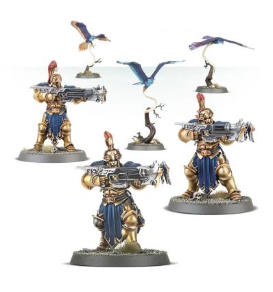 Warhammer AOS - Stormcast Eternals - Vanguard Raptors avec Arbalètes Hurricane ou Arbalètes Longstrike et Aetherwings