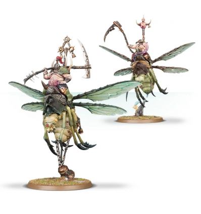 Warhammer AOS - Nurgle - Pusgoyle Blightlords/ Lord of Afflictions
