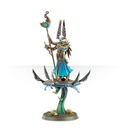 Warhammer AOS - Tzeentch - Gaunt Summoner on Disc of Tzeentch