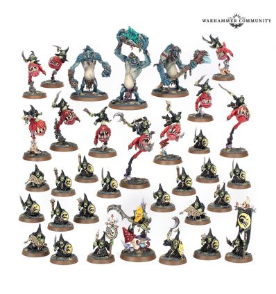 Avant-garde : Vils du Fielobscur - Gloomspite Gitz