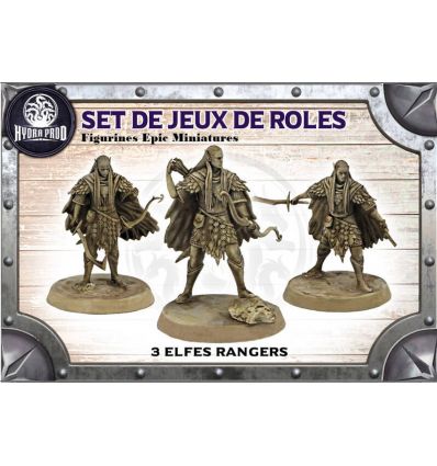 Set de Figurines Pour JDR - Elfes Rodeurs