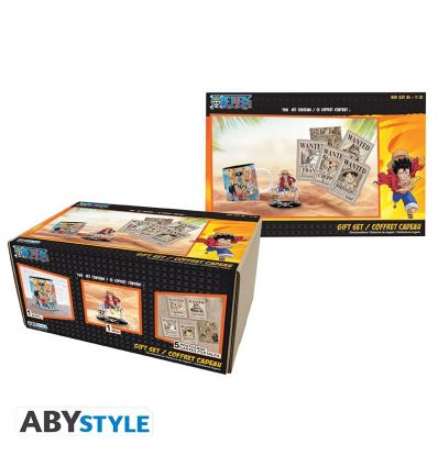 One Piece Mug320ml + Acryl® + Cartes postales \\"Luffy\\"
