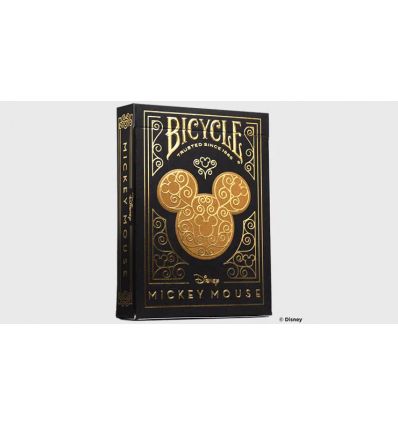 Cartes Bicycle - Disney Black & Gold