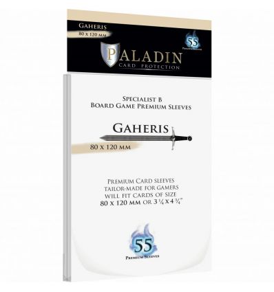 Protèges Cartes - Sleeves - Paladin - Format 61x112 (Gurdrun)