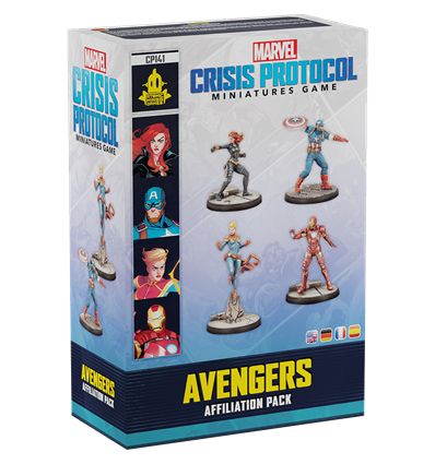 Marvel Crisis Protocol - Avengers Affiliation Pack