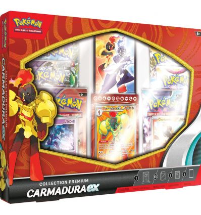 POKÉMON : COFFRET PREMIUM CARMADURA EX Q2 24