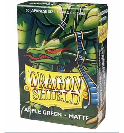 Sleeves Dragon Shield - Apple Green - Truth - Matte