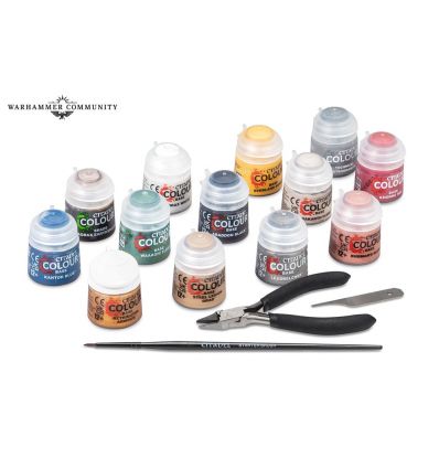 Warhammer Age Of Sigmar V4 - SET PEINTURE + OUTILS