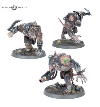 Warhammer AOS - Skaven - RATS-OGORS