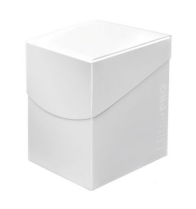 Deck Box -Ultrapro Eclipse Pro 100+ - Blanc