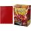 Protection Cartes Dragon Shield : Transparent Format Standard Mat Ruby