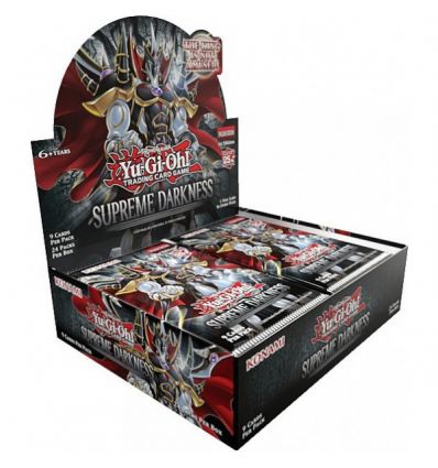 Yu Gi Oh ! - PRECO ONLY - Display de pack de Booster Supreme Darkness (FR- 24 Boosters)