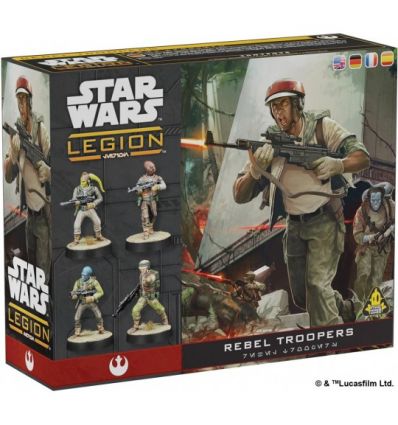 [Star Wars Legion] Rebel Troopers (Resculpt)