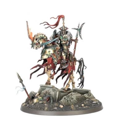 Warhammer AOS - Soulblight Graveords - Wight King on Skeletal Steed