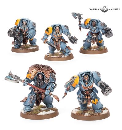 Space Wolves V10 - TERMINATORS GARDES LOUPS*
