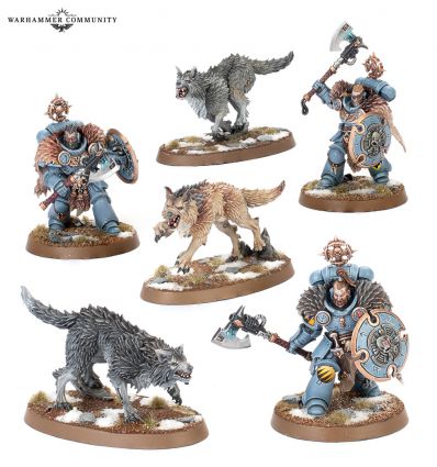 Space Wolves V10 - PRENEURS DE TETES GARDES LOUPS