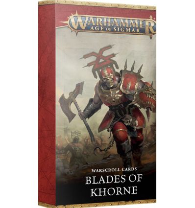 CARTES DE CHARTES: BLADES OF KHORNE (FRA