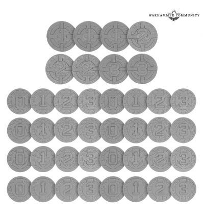 Horus Heresy - AGE OF DARKNESS: MARKERS AND TOKENS