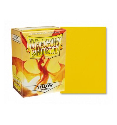 Dragon Shield - Sleeve - Yellow
