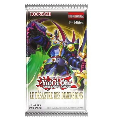Yu Gi Oh ! TCG - Booster - Le Desastre Des Dimenssions