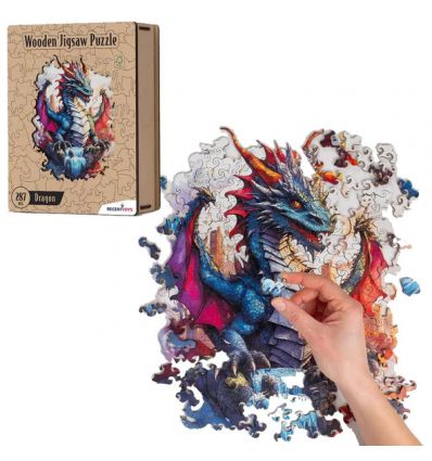 Puzzle En Bois - Dragon