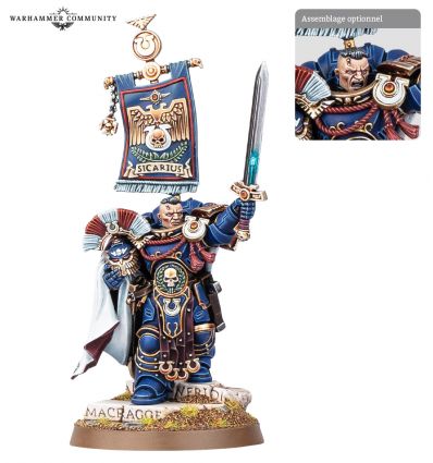 Space Marines V10 - ULTRAMARINES CATO SICARIUS