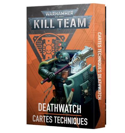 Kill Team - DEATHWATCH CARTES TECHNIQUES (FRA)