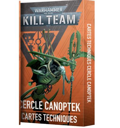 Kill Team - CERCLE CANOPTEK CARTES TECHNIQUES FRA