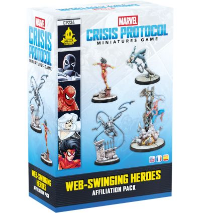 Marvel Crisis Protocol - Web Swinging Heroes (Affiliation)