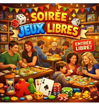 Soirée Jeux - 7 Février - 20h00