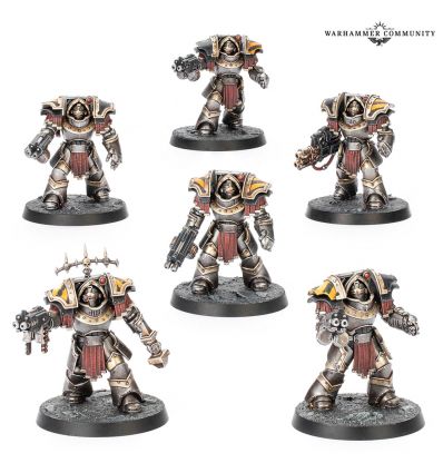Horus Heresy -  CATAPHRACTII TERMINATORS: PWR MAULS