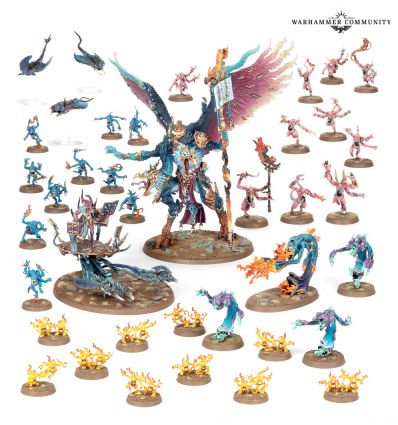 Tzeentch  V4 - CAVALCADE DU FEU MAUDIT