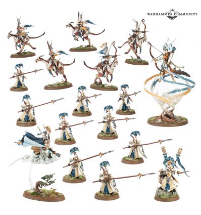 Lumineth Real Lords V4 - SPEARHEAD: AVANT-GARDE HURAKAINE