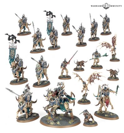 Ossiarch Bonereapers V4 - SPEARHEAD: AVANT-GARDE KAVALOS