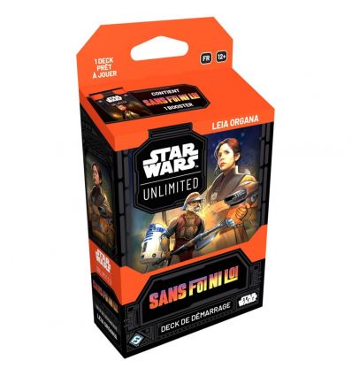 Satr Wars Unlimited TCG - Saison 7 - Sans Foi Ni Loi - Deck Leia Organa