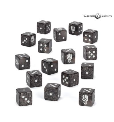 WARHAMMER 40000: IRON WARRIORS DICE