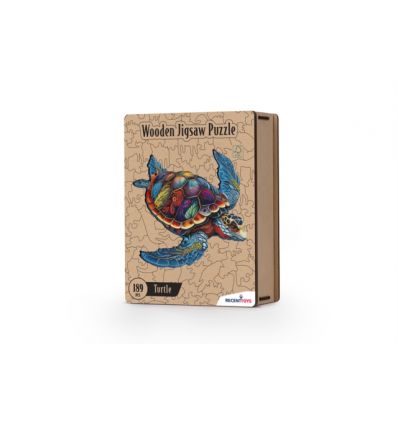 Puzzle En Bois - Tortue