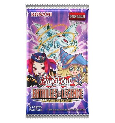 Yu Gi Oh - Batailles De Légende - La Glorieuse Galerie - Booster