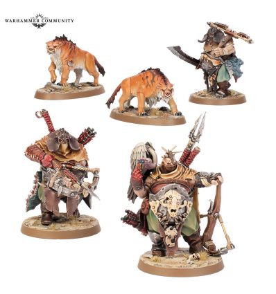 Ogor Mawtribes V4 - CHASSEURS AVEC DENTS DE SABRE