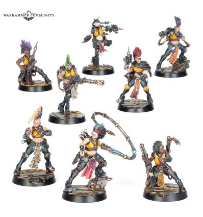 Necromunda V2 -  ESCHER BLADES OF THE MATRIARCH