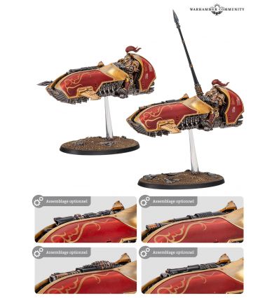 Adeptus Custodes V11 - SODALITE DE MOTOJETS GYRFALCON