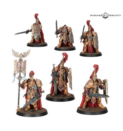 Adeptus Custodes V11 - SODALITE DE GARDES SENTINELLES