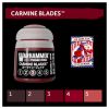 Warhammer Tone Pro -  CARMINE BLADES 3 12ML ROW