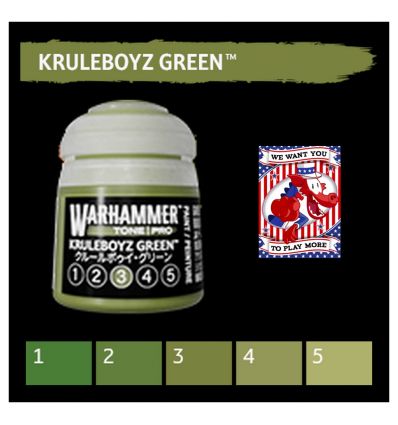 Warhammer Tone Pro -  KRULEBOYZ GREEN 2 12ML ROW